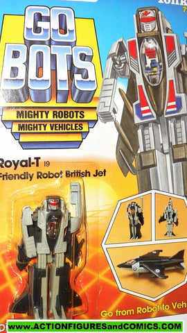gobots ROYAL T british jet 1984 tonka ban dai toys action figures moc vintage transformers 521