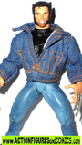 marvel legends WOLVERINE 2000 jean jacket Toy biz X-Men movie