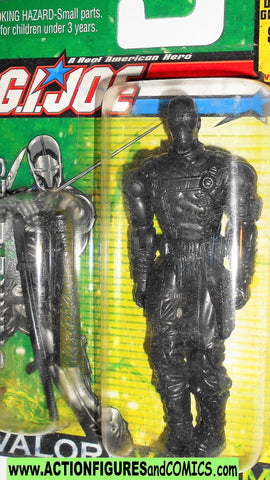 gi joe SNAKE EYES 2004 v25 vvv valor vs venom single pack moc