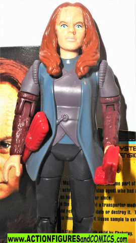 Star Trek SESKA cardassian voyager 1997 playmates complete action figure car