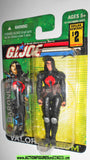 gi joe BARONESS 2004 v7 vvv cobra valor vs venom single pack moc