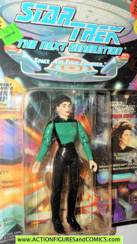 Star Trek COUNSELOR DEANNA TROI 6th season uniform green moc