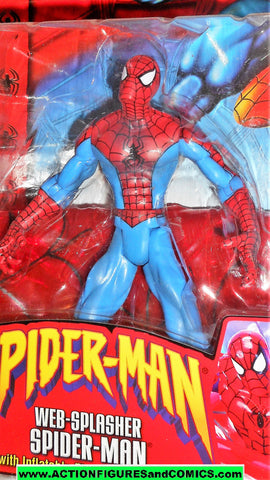 marvel legends SPIDER-MAN web splasher classics 2002 TOYBIZ universe moc