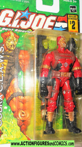 gi joe COBRA CLAWS 2003 spy troops valor vs venom www moc
