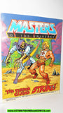 Masters of the Universe TERROR CLAWS STRIKES skeletor mini comic vintage he-man