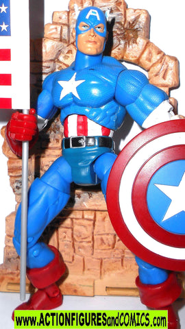 Marvel Legends CAPTAIN AMERICA 2002 series 1 universe shield