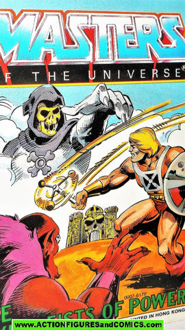 Masters of the Universe FLYING FISTS of POWER mini comic vintage he-man