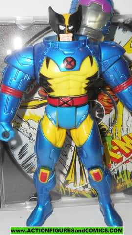 X-MEN X-Force toy biz WOLVERINE Space suit phoenix saga BLUE cd rom Marvel universe