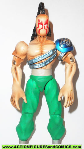 KINNIKUMAN ultimate M.U.S.C.L.E. MONGLEMAN Blue green 7 inch Romando toys