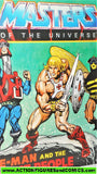 Masters of the Universe HE-MAN and the INSECT PEOPLE mini comic vintage 1983