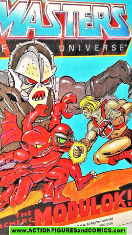 Masters of the Universe TREACHERY of MODULOK vintage mini comic He-man HORDE