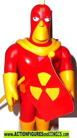 simpsons RADIOACTIVE MAN playmates toys wos action figures