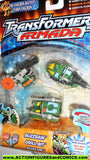 Transformers armada ROAD WRECKER Destruction TEAM green 2002 mini con cons moc