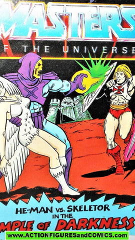 Masters of the Universe TEMPLE of DARKNESS mini comic vintage he-man