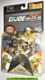 gi joe FIREFLY STORM SHADOW 2007 25th anniversary comic pack moc