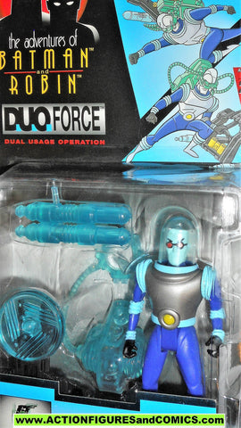 BATMAN animated series MR FREEZE DUO FORCE 1996 TAS kenner moc