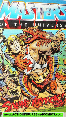 Masters of the Universe SNAKE ATTACK mini comic vintage he-man 1985