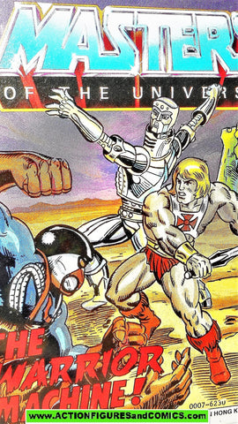 Masters of the Universe WARRIOR MACHINE mini comic vintage he-man 1985