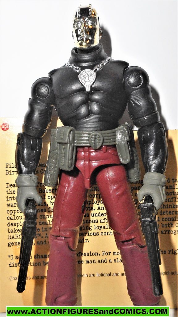 gi joe DESTRO 2003 v10 spytroops complete gijoe g i toy figure