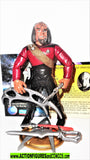 Star Trek WORF JG 1st season uniform 1993 playmates complete action figures