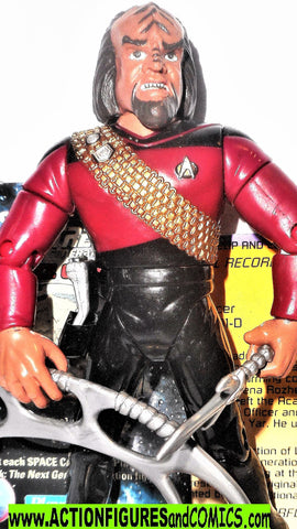 Star Trek WORF JG 1st season uniform 1993 playmates complete action figures