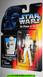 star wars action figures STORMTROOPER Red card 00 power of the force hasbro toys moc