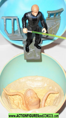 star wars action figures LUKE SKYWALKER sarlacc pit Planet potf