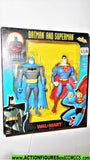 batman animated series BATMAN and SUPERMAN walmart exclusive mib moc mip