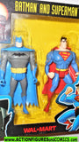 batman animated series BATMAN and SUPERMAN walmart exclusive mib moc mip