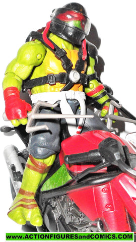 teenage mutant ninja turtles RAGIN RACER RAPHAEL motorcycle out of the shadows