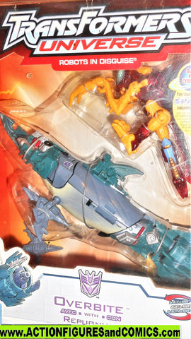 transformers Universe OVERBITE cyber shark REPUGNUS beast wars mib moc
