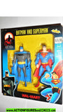 batman animated series BATMAN and SUPERMAN walmart exclusive mib moc mip