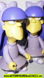 Simpsons SHERRI & TERRI twins 2002 wos world of Springfield fig