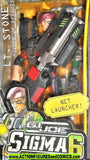 Gi joe LT STONE sigma 6 six 8 inch 2006 g i action figure moc mib