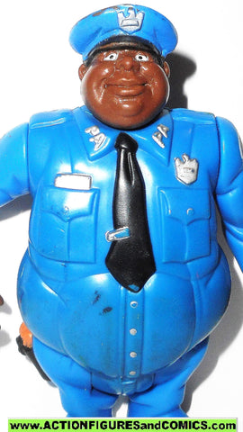 Police academy action figures HOUSE snack attack 1988 1989 cops kenner toy