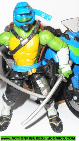 teenage mutant ninja turtles STREET SPEEDER LEONARDO motorcycle out of the shadows