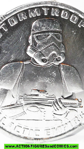 star wars action figures STORMTROOPER COIN 30th anniversary 2006 2007