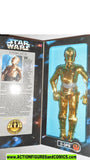 star wars action figures C-3PO 12 inch gold droid collector series moc mib