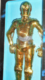 star wars action figures C-3PO 12 inch gold droid collector series moc mib