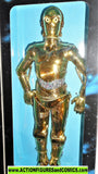 star wars action figures C-3PO 12 inch gold droid collector series moc mib