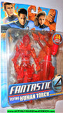 Fantastic Four HUMAN TORCH flying movie 2005 marvel legends moc