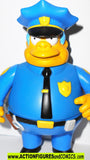 simpsons CHEIF WIGGUM police officer playmates world of springfield cop
