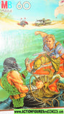 Gi joe Puzzle CHUCKLES vs CROC MASTER 1987 MB moc mib