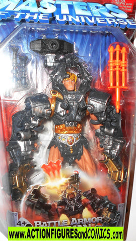 masters of the universe HE-MAN Battle Armor 2002 motu moc