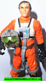 star wars action figures DUTCH VANDER Y-wing pilot gold leader 2004