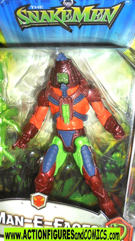 masters of the universe MAN-E-FACES 2003 Snakemen He-Man motu moc