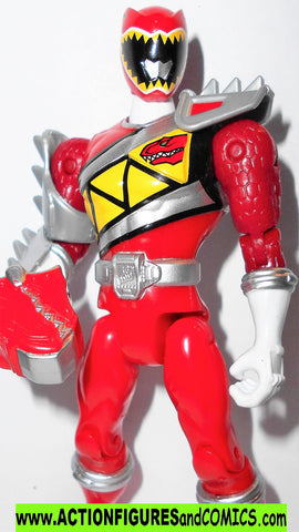 Power Rangers RED RANGER 5 inch 2016 Dino steel Super Charge bandai