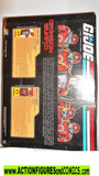 gi joe CRIMSON GUARD OFFICER ELITE TRU 25th annivesary moc mib