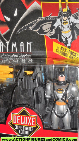 batman animated series MECH WING BATMAN silver deluxe tas btas moc
