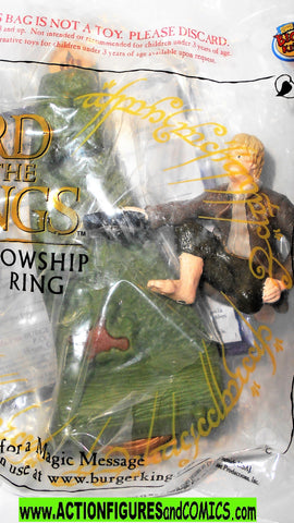 Lord of the Rings SAMWISE GAMGEE Sam 2001 burger king mib moc
